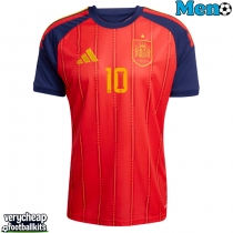 Spain Dani Olmo #10 Replica Home Shirt World Cup 2026 Short Sleeve